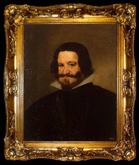 framed  Diego Velazquez Portrait of the Count Duke of Olivares, ta009-2
